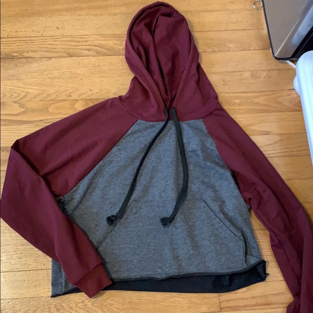 Hoodie crop top